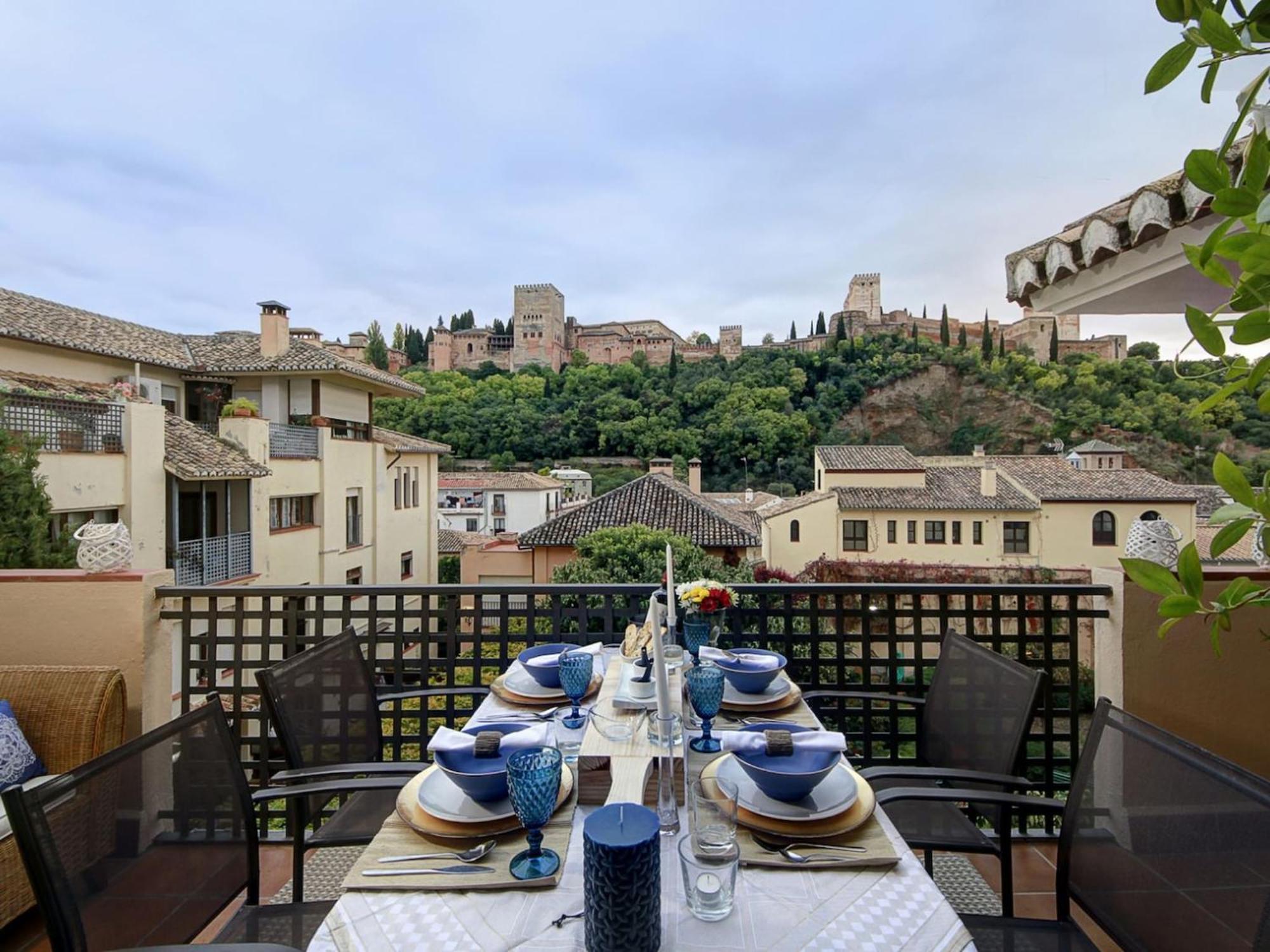 Chezmoihomes Alhambra Penthouse 2 Private Terraces Granada Eksteriør bilde